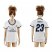 Womens Real Madrid #23 Danilo Home Soccer Club Jersey