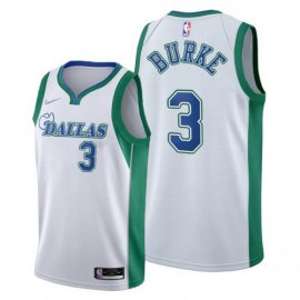 Dallas Dallas Mavericks #3 Trey Burke Womens 2021-22 City Edition White NBA Jersey Womens