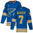 Adidas St. Louis Blues #7 Patrick Maroon Blue Alternate Authentic 2019 Stanley Cup Champions Stitched NHL Jersey