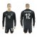 Italy #12 Donna Rumma Black Long Sleeves Goalkeeper Soccer Country Jersey