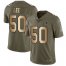 Nike Dallas Cowboys #50 Sean Lee Olive/Gold Mens Stitched NFL Limited 2017 Salute To Service Jersey