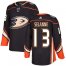 Adidas Anaheim Ducks #13 Teemu Selanne Black Home Authentic Stitched NHL Jersey