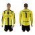 Dortmund #1 Weidenfeller Home Long Sleeves Soccer Club Jersey