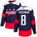 Adidas Washington Capitals #8 Alex Ovechkin Navy Authentic 2018 Stadium Series Stitched NHL Jersey