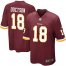 Nike Washington Football Team #18 Josh Doctson Burgundy Red Team Color Youth Stitched NFL Elite Jersey