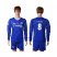 Chelsea #8 Oscar Home Long Sleeves Soccer Club Jersey