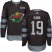 Adidas Minnesota Wild #19 Luke Kunin Black 1917-2017 100th Anniversary Stitched NHL Jersey