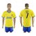 Juventus #7 Zaza Away Soccer Club Jersey