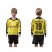 Dortmund #19 Grobkreutz Home Long Sleeves Kid Soccer Club Jersey