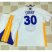 Golden State Warriors #30 Stephen Curry White Long Sleeve A Set Stitched NBA Jersey