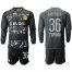 Dortmund #36 Toprak Away Long Sleeves Soccer Club Jersey