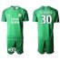 Marseille #30 Mandanda Green Goalkeeper Soccer Club Jersey