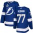 Adidas Tampa Bay Lightning #77 Victor Hedman Blue Home Authentic 2020 Stanley Cup Champions Stitched NHL Jersey