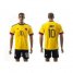 Colombia #10 James Home Soccer Country Jersey