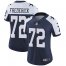 Nike Dallas Cowboys #72 Travis Frederick Navy Blue Thanksgiving Womens Stitched NFL Vapor Untouchable Limited Throwback Jersey