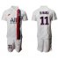 Paris Saint-Germain #11 Di Maria Third Soccer Club Jersey