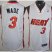 Revolution 30 Miami Heat 3 Dwyane Wade White Jersey Cheap