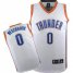Kids Oklahoma City Thunder 0 Russell Westbrook White NBA Jersey Cheap