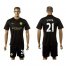 Manchester City #21 Silva Away Soccer Club Jersey