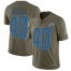 Nike Detroit Lions #40 Jarrad Davis Olive Mens Stitched NFL Limited 2017 Salute to Service Jersey