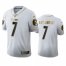 Pittsburgh Steelers #7 Ben Roethlisberger Mens Nike White Golden Edition Vapor Limited NFL 100 Jersey
