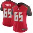 Nike Tampa Bay Buccaneers #65 Alex Cappa Red Team Color Womens Stitched NFL Vapor Untouchable Limited Jersey