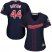 Minnesota Twins #44 Kyle Gibson Navy Blue Alternate Womens Stitched MLB Jersey