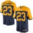 Nike Green Bay Packers #23 Jaire Alexander Navy Blue Alternate Youth Stitched NFL New Limited Jersey