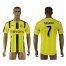 Dortmund #7 Kagawa Home Soccer Club Jersey