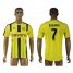 Dortmund #7 Kagawa Home Soccer Club Jersey
