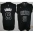 Boston Celtics 9 Rajon Rondo White Number Jersey Cheap