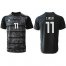 Mexico #11 C.Vela Black Soccer Country Jersey