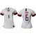 Womens USA #6 Brian Home Soccer Country Jersey