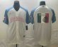 Mens Mexico Baseball 2023 White Blue World Big Logo Classic Stitched Jersey