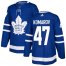Adidas Toronto Maple Leafs #47 Leo Komarov Blue Home Authentic Stitched NHL Jersey