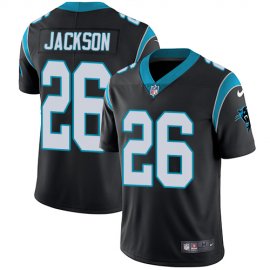 Nike Carolina Panthers #26 Donte Jackson Black Team Color Mens Stitched NFL Vapor Untouchable Limited Jersey