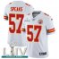 Nike Kansas City Chiefs #57 Breeland Speaks White Super Bowl LIV 2020 Mens Stitched NFL Vapor Untouchable Limited Jersey
