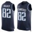 Nike Tennessee Titans #82 Delanie Walker Navy Blue Team Color Mens Stitched NFL Limited Tank Top Jersey