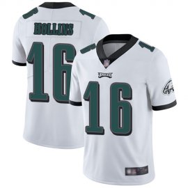 Nike Philadelphia Eagles #16 Mack Hollins White Mens Stitched NFL Vapor Untouchable Limited Jersey