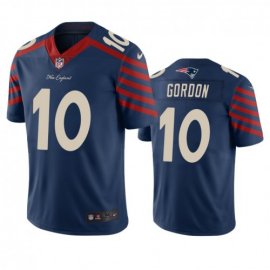 New England New England Patriots #10 Josh Gordon Navy Vapor Limited City Edition NFL Jersey