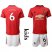 Manchester United #6 Pogba Home Kid Soccer Club Jersey