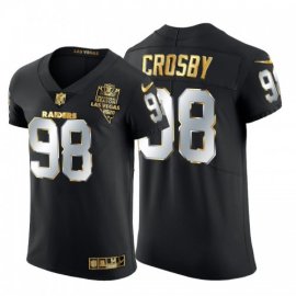 Las Vegas Raiders #98 Maxx Crosby Mens Nike Black Edition Vapor Untouchable Elite NFL Jersey