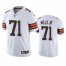 Cleveland Browns #71 Jedrick Wills Mens Nike White 2020 NFL Draft Vapor Limited Jersey