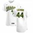 Oakland Athletics #44 Jesus Luzardo Mens Nike White Home 2020 Authentic Player MLB Jersey