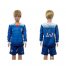 USA #15 Footballfashion Independence Day Away Long Sleeves Kid Soccer Country Jersey