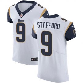 Los Angeles Rams #9 Matthew Stafford White Mens Stitched NFL Vapor Untouchable Elite Jersey