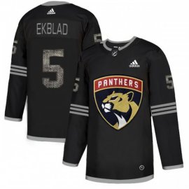 Adidas Florida Panthers #5 Aaron Ekblad Black Authentic Classic Stitched NHL Jersey