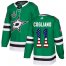 Adidas Dallas Stars #11 Andrew Cogliano Green Home Authentic USA Flag Youth 2020 Stanley Cup Final Stitched NHL Jersey