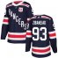 Adidas New York Rangers #93 Mika Zibanejad Navy Blue Authentic 2018 Winter Classic Stitched NHL Jersey