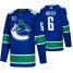 Mens Vancouver Canucks #6 Brock Boeser Adidas Blue 2019-20 Home Authentic NHL Jersey